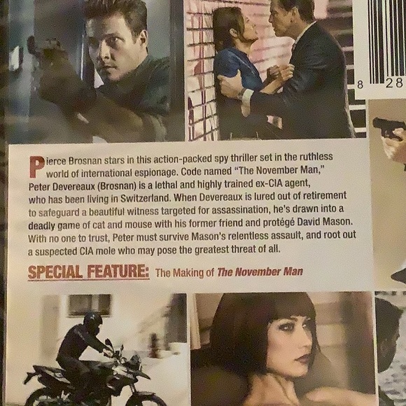 The November Man DVD action movie - Picture 3 of 3
